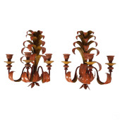 ITALIAN PAIR OF HOLLYWOOD REGE