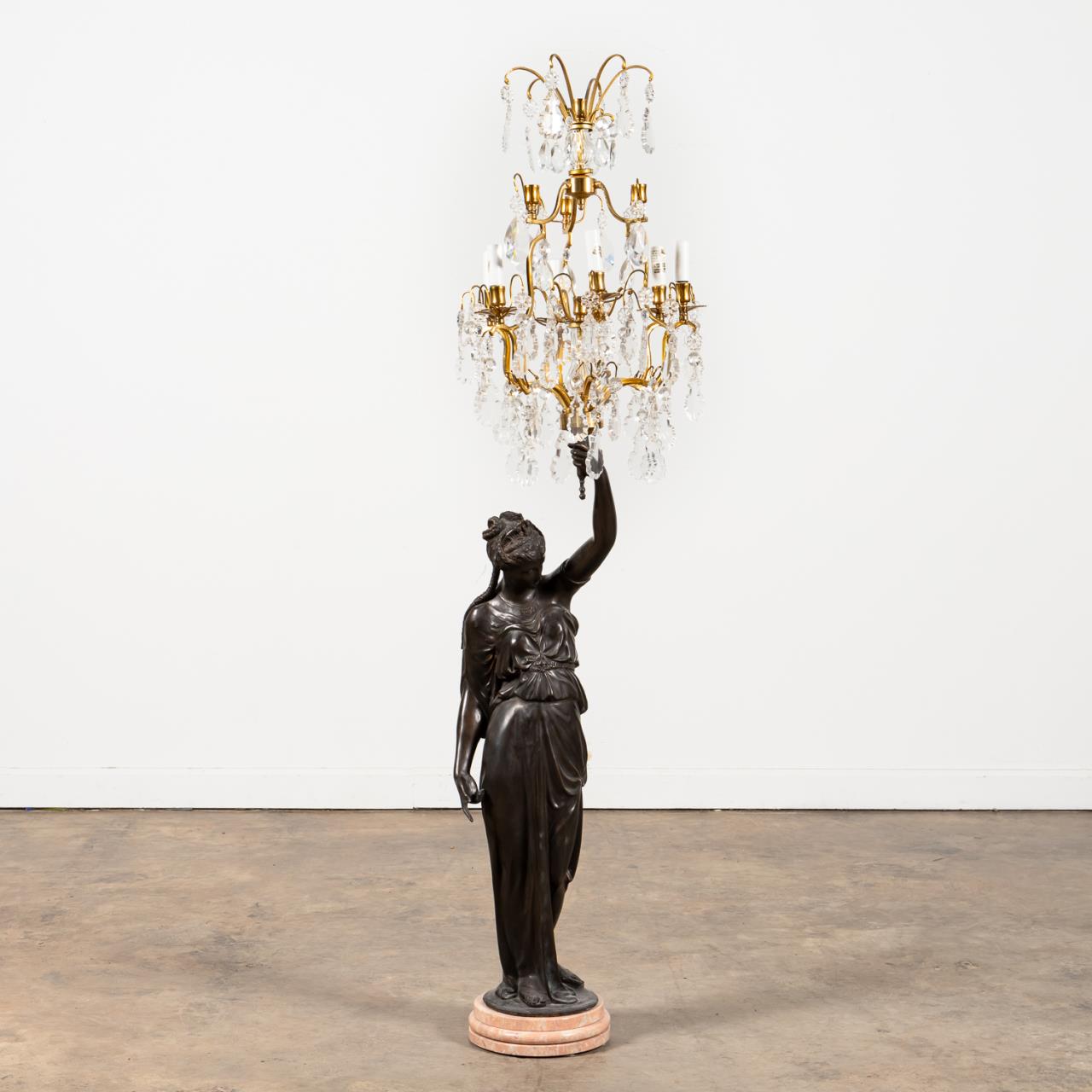 ITALIAN PALATIAL FEMALE FIGURAL