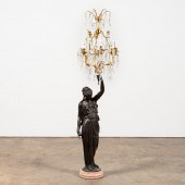 ITALIAN PALATIAL FEMALE FIGURA