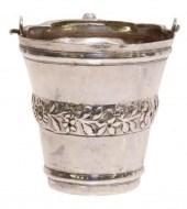 ITALIAN PALERMO SILVER BUCKET-