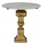 ITALIAN PALLADIO MARBLE-TOP PA