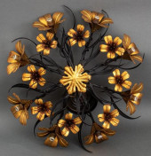 ITALIAN PARCEL GILDED METAL PE