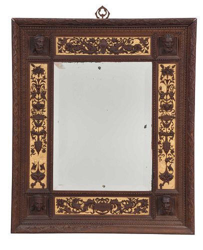 ITALIAN PARCEL GILT AND CARVED