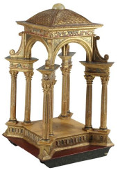 ITALIAN PARCEL-GILT ARCHITECTU