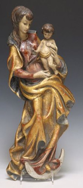 ITALIAN PARCEL GILT CARVED WOO