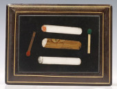 ITALIAN PARCEL GILT LEATHER &A