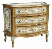 ITALIAN PARCEL GILT & PAINT DE