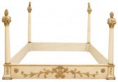 ITALIAN PARCEL GILT & PAINTED