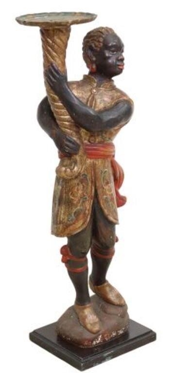 ITALIAN PARCEL GILT & PAINTED