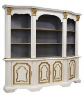 ITALIAN PARCEL GILT & PAINTED