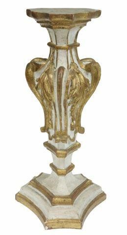 ITALIAN PARCEL GILT & PAINTED
