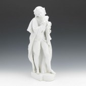 ITALIAN PARIAN SCULPTURE 18 ½"
