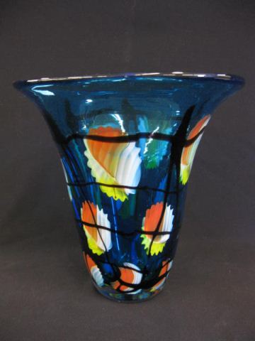 Italian Patchwork Style Art Glass