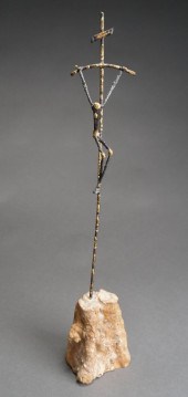 ITALIAN PATINATED BRONZE FIGUR