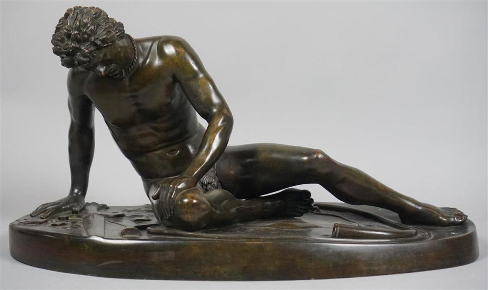 ITALIAN PATINATED BRONZE FIGURE