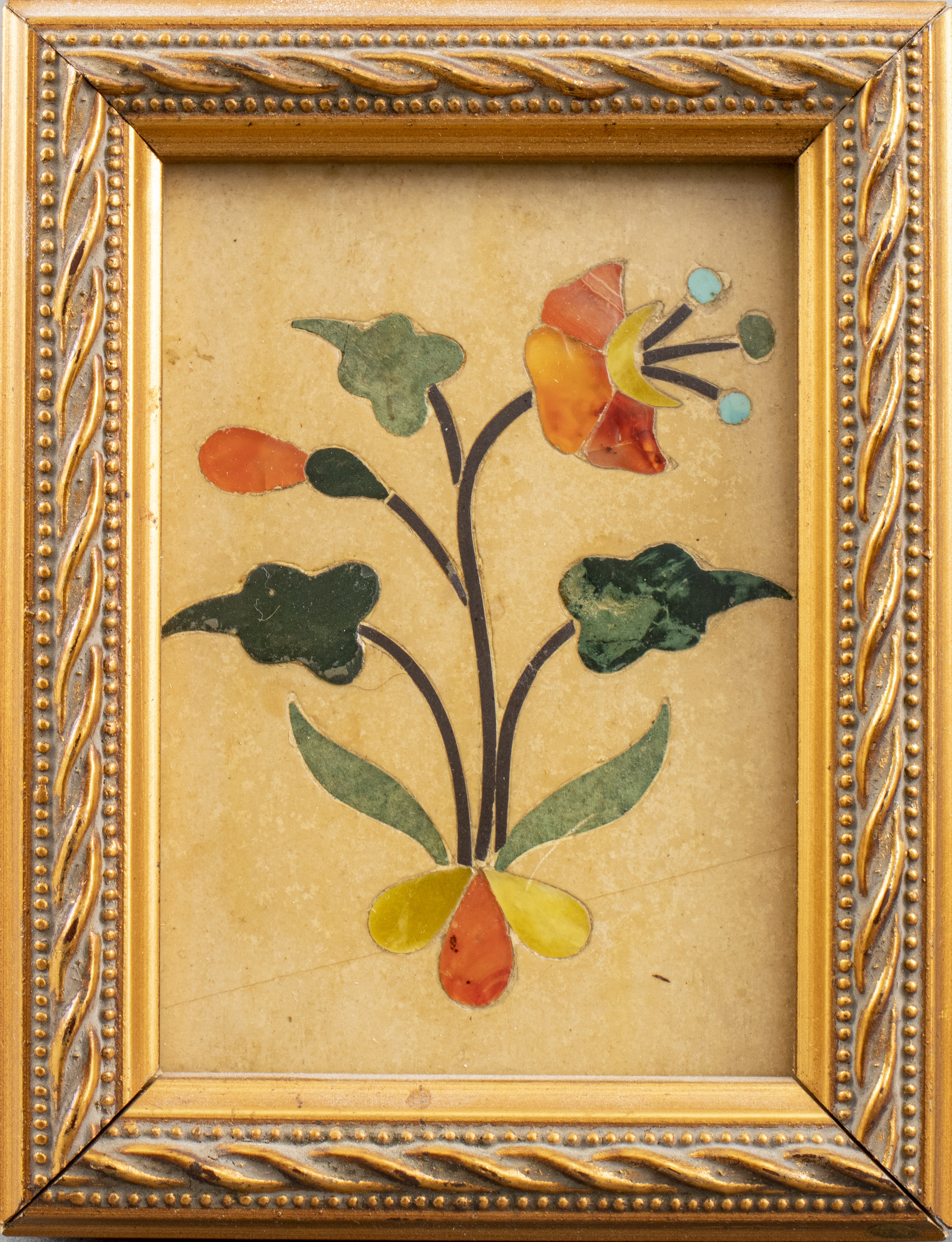 ITALIAN PIETRA DURA AND ENAMEL