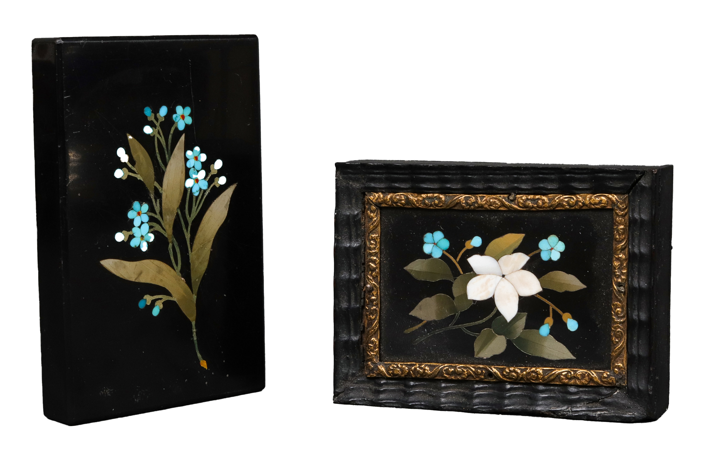 ITALIAN PIETRA DURA FLOWER MOTIF