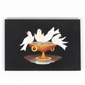 ITALIAN PIETRA DURA PLAQUE OF
