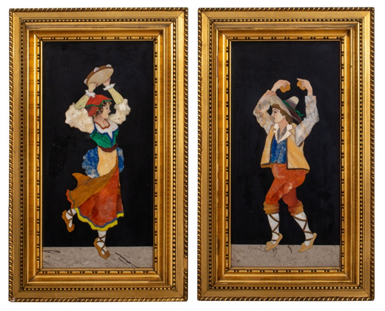 ITALIAN PIETRA DURA PLAQUES WITH