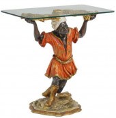 ITALIAN POLYCHROME BLACKAMOOR