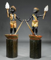ITALIAN POLYCHROME BLACKAMOOR