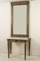 ITALIAN POLYCHROME GILTWOOD CO