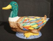 ITALIAN POLYCHROME GLAZED CERA
