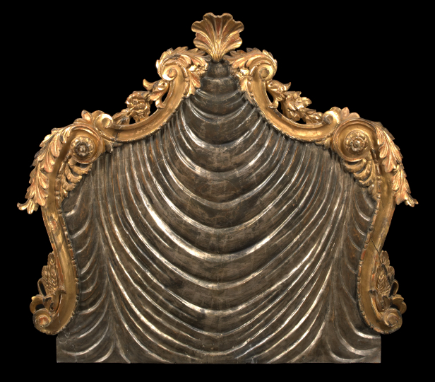 Italian Polychromed and Giltwood