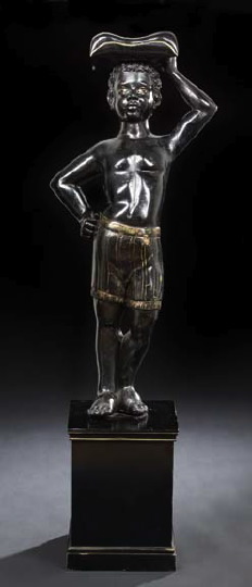 Italian Polychromed Blackamoor, 