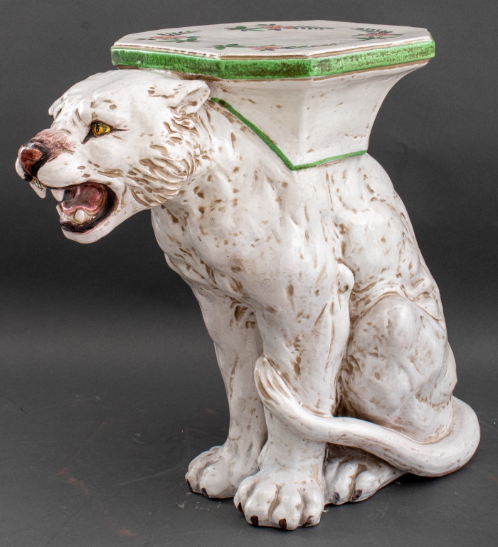 ITALIAN POLYCHROMED CERAMIC