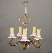 ITALIAN PORCELAIN FLORAL CHAND