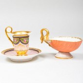 ITALIAN PORCELAIN SHELL FORM S
