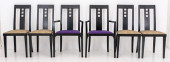 ITALIAN POSTMODERN EBONIZED DI