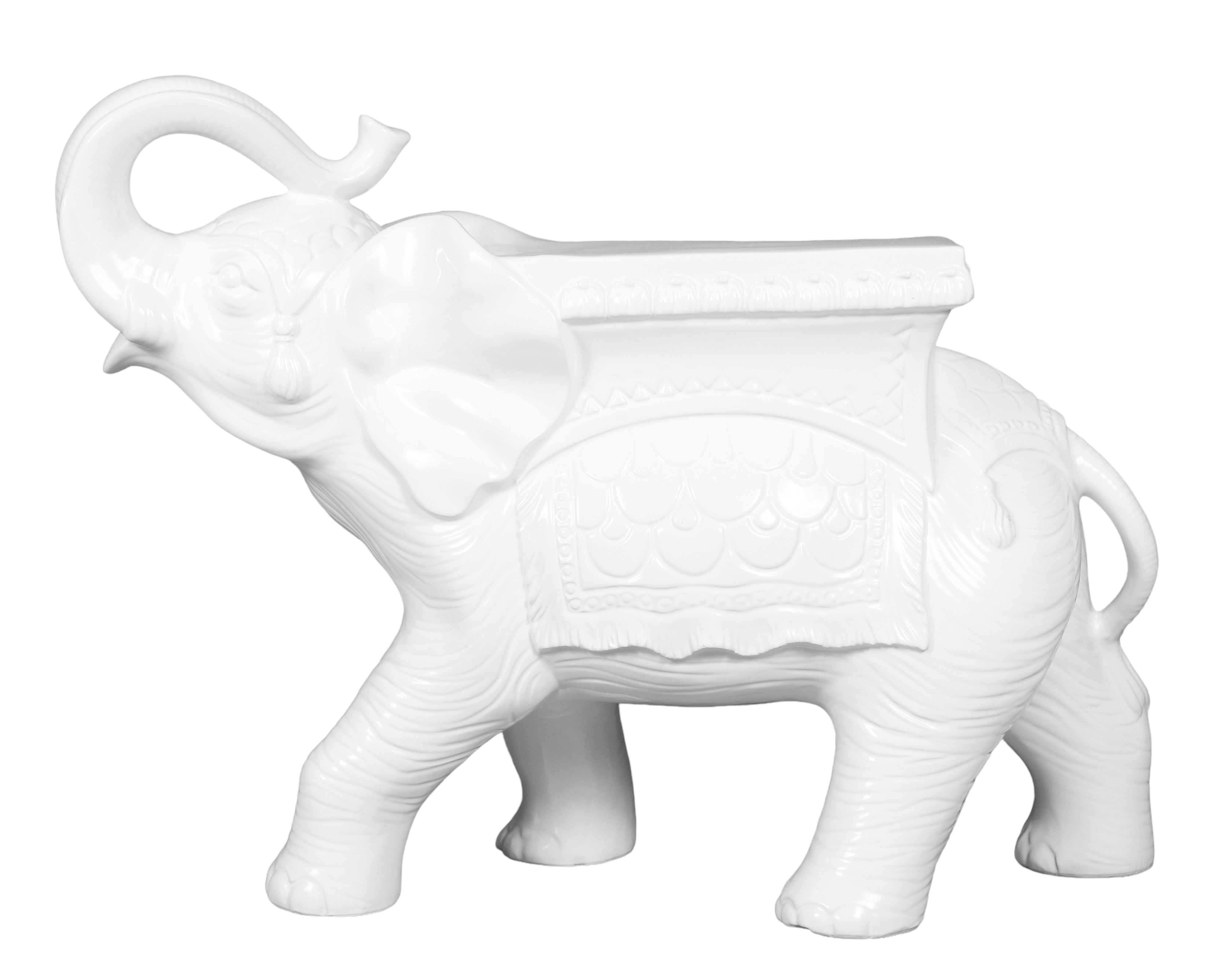 Italian pottery elephant form