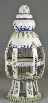 Italian Pottery & Iron Mounted