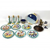 Italian Pottery Lot. DeSimone
