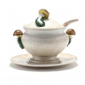 ITALIAN POTTERY MUSHROOM FORM