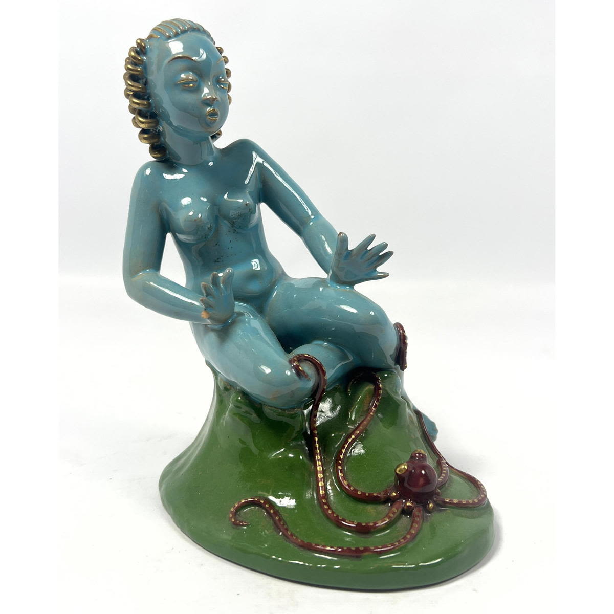 Italian Pottery Sculpture Nude