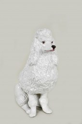 ITALIAN POTTERY WHITE GLAZED S