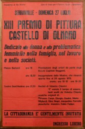 ITALIAN "PREMIO DI PITTURA" PO