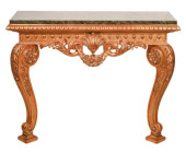 ITALIAN REGENCY CARVED GILT MA
