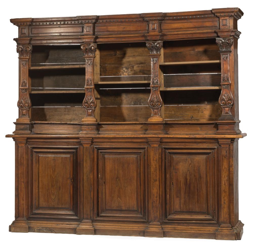 ITALIAN RENAISSANCE CARVED WALNUT