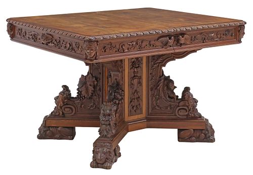 ITALIAN RENAISSANCE REVIVAL HEAVILY