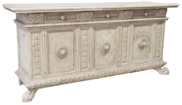 ITALIAN RENAISSANCE REVIVAL PAINTED