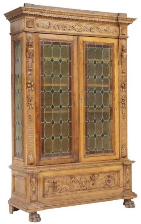 ITALIAN RENAISSANCE REVIVAL STAINED