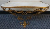 ITALIAN ROCOCO GILT METAL AND