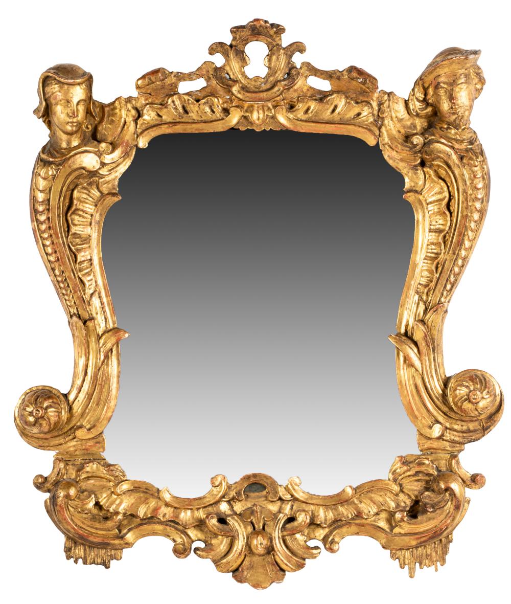 ITALIAN ROCOCO GILTWOOD WALL