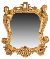 ITALIAN ROCOCO GILTWOOD WALL M