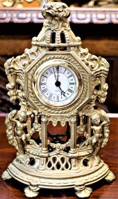 ITALIAN ROCOCO POLISHED CLOCKS