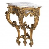 ITALIAN ROCOCO REVIVAL GILT WO